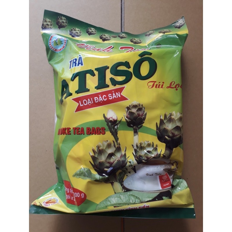 Trà atiso Vĩnh Tiến loại đặc sản 200g (túi lọc)